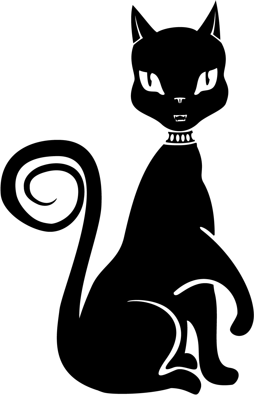 966x1500 Cat Vector Png