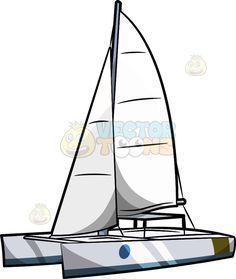 236x279 Image Result For Sailing Catamaran Cartoon Catamaran