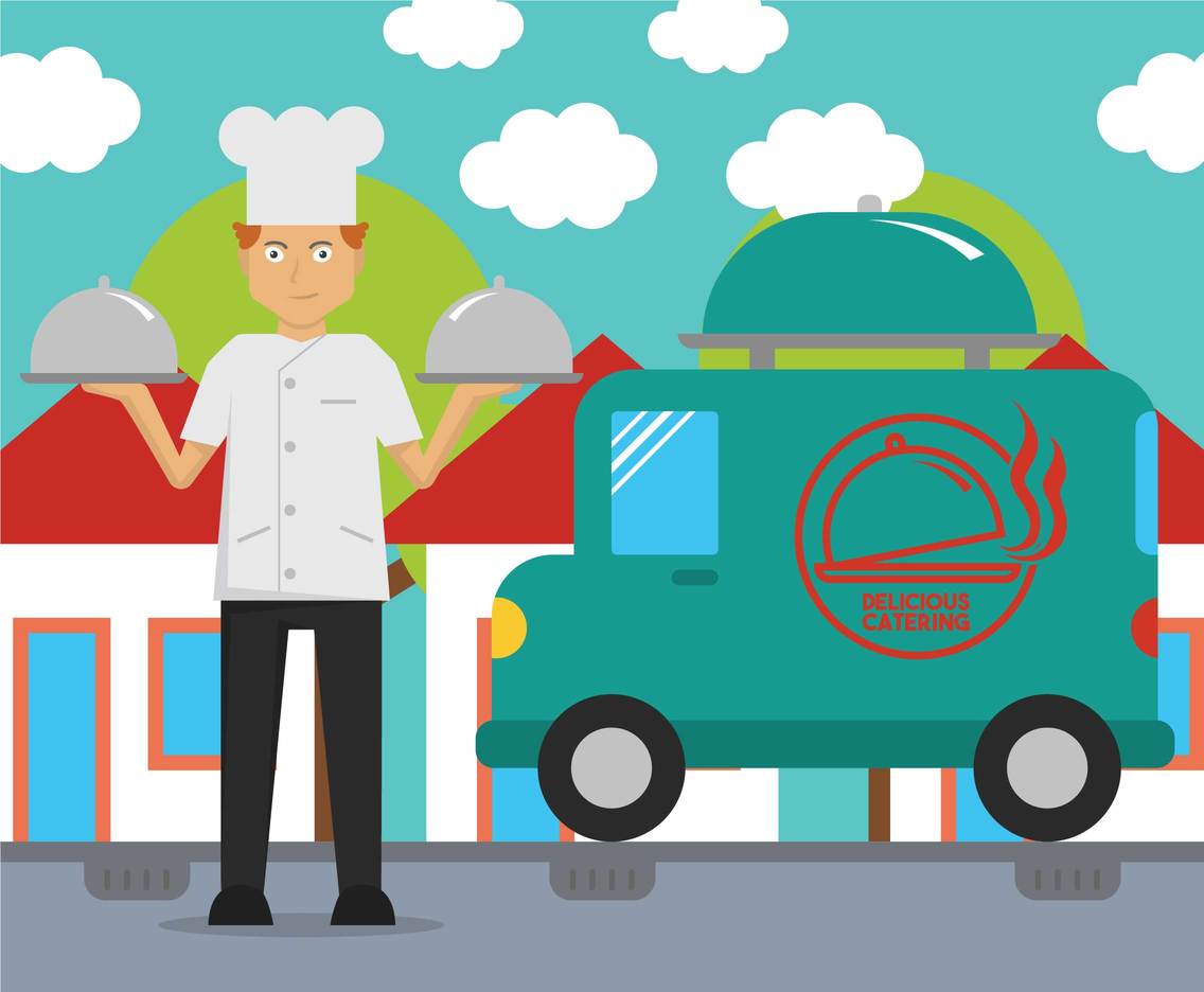 1136x936 Catering Vector Illustration Vector Art Amp Graphics