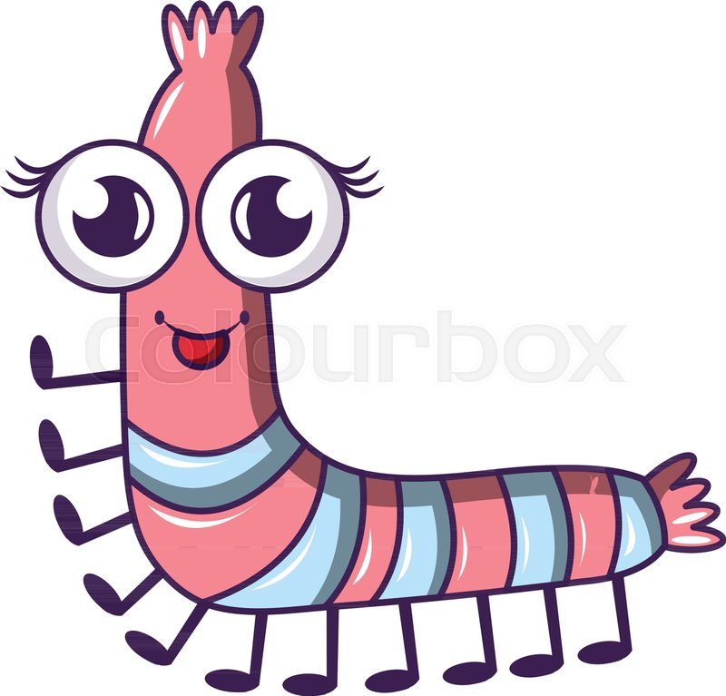 800x767 Caterpillar Icon. Cartoon Illustration Of Caterpillar Vector Icon