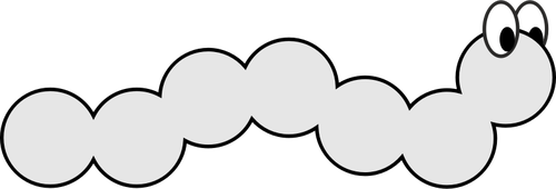 500x170 Caterpillar Vector Drawing Public Domain Vectors