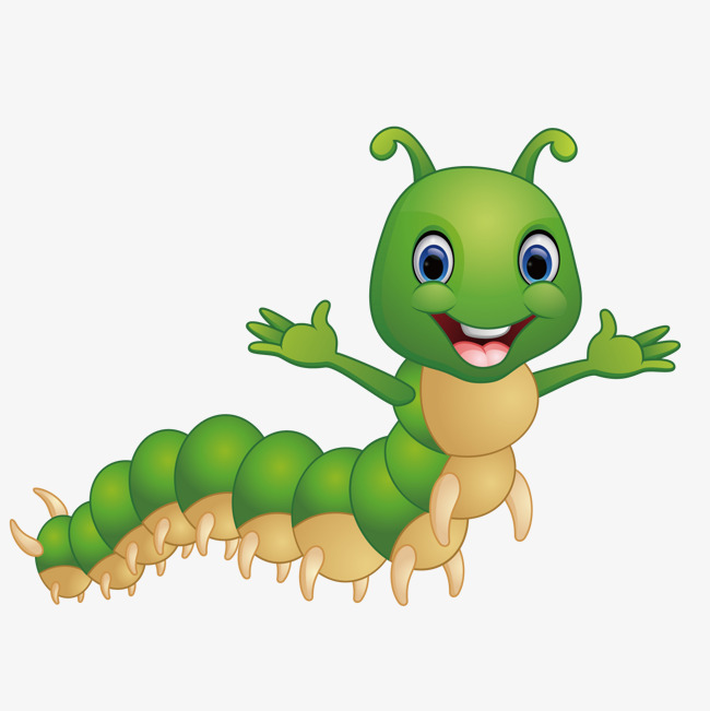 650x651 Happy Caterpillar, Caterpillar, Vector, Green Png And Vector For
