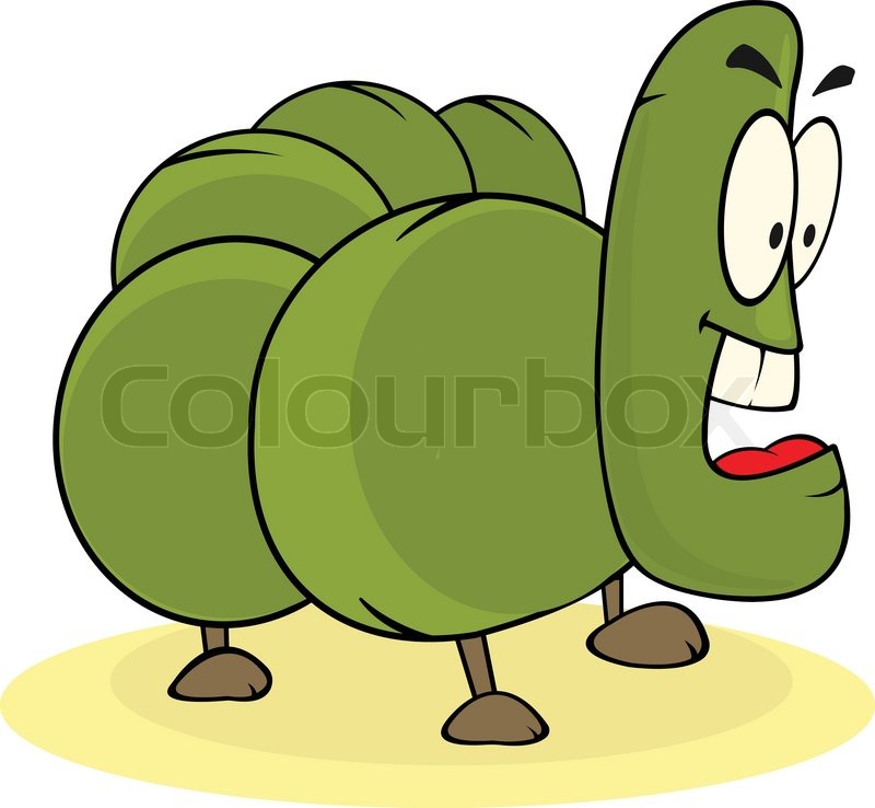 800x738 Cartoon Caterpillar Stock Vector Colourbox