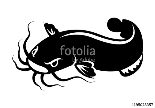 500x350 Graphic Catfish, Vector Stock Image And Royalty Free Vector Files