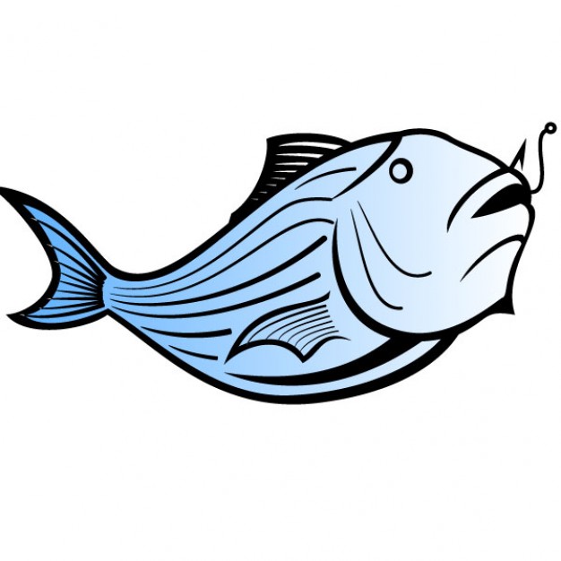 626x626 Blue Catfish Vector Illustration Vector Free Download