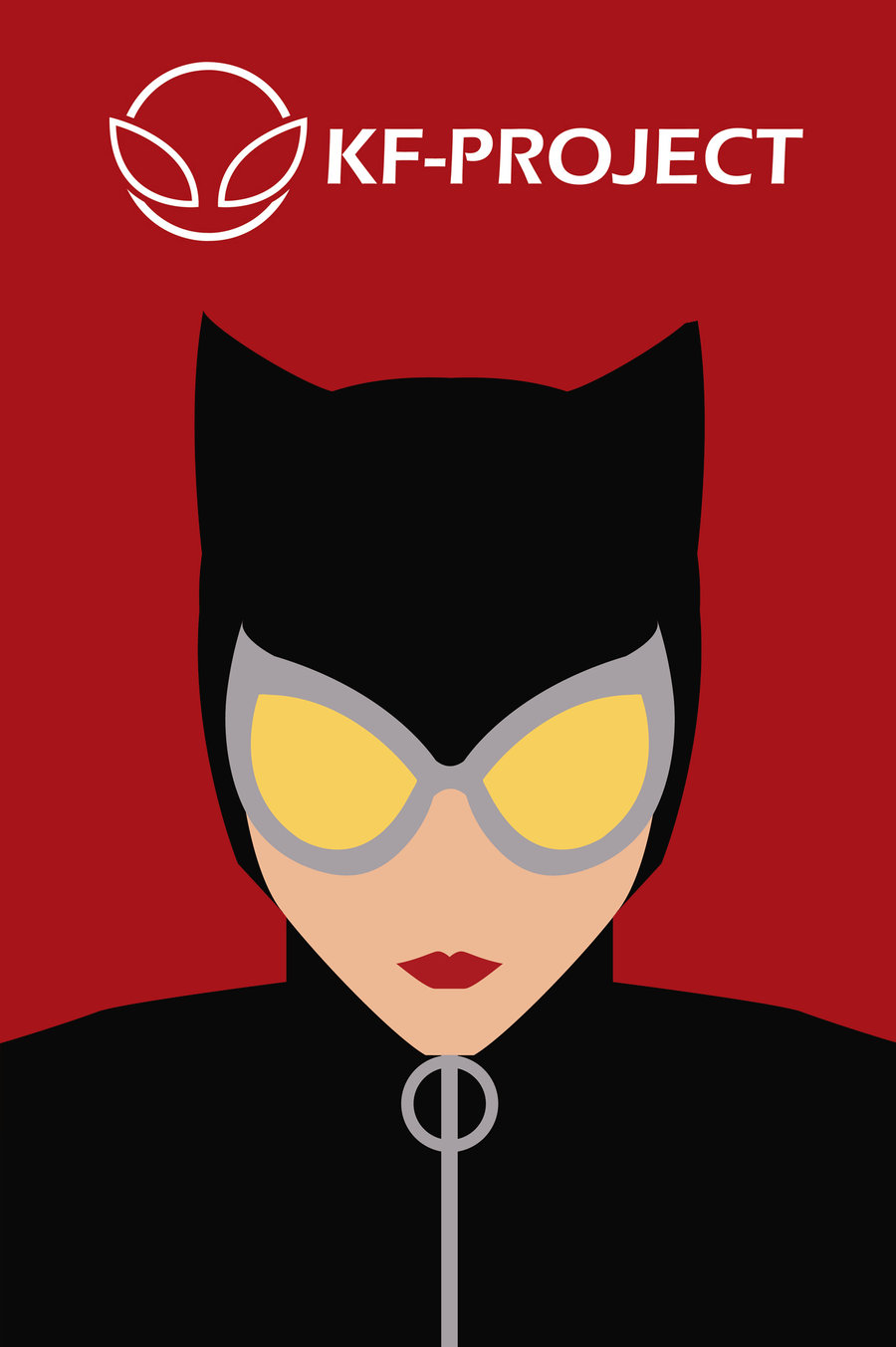 900x1353 Catwoman Minimalist By Kf Project