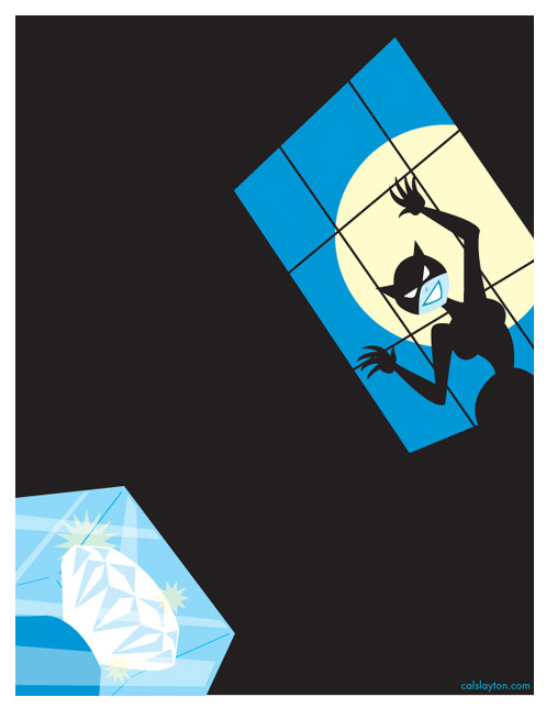 497x644 Catwoman Vector Illustration By Calslayton