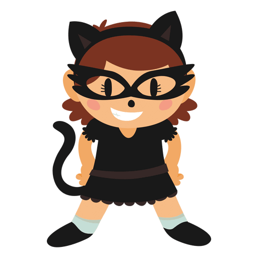 512x512 Catwoman Halloween Cartoon Costume