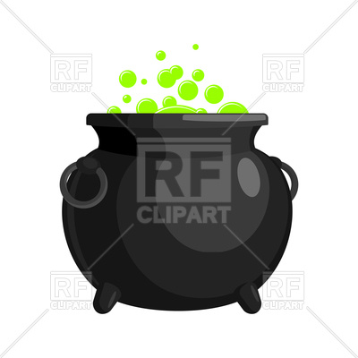 400x400 Magic Witch Cauldron Vector Image Vector Artwork Of Objects