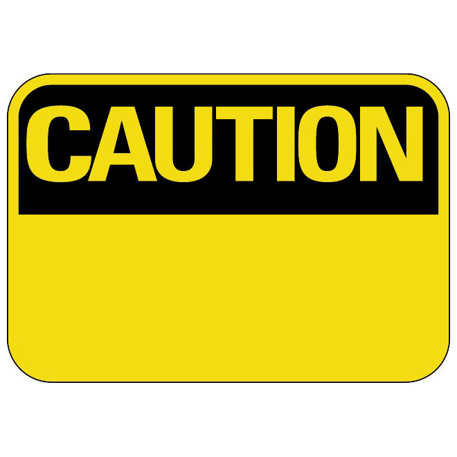 Caution Sign Vector at GetDrawings | Free download