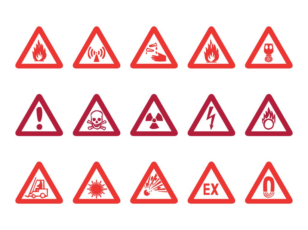 1024x765 Warning Signs Vector Vector Art Amp Graphics