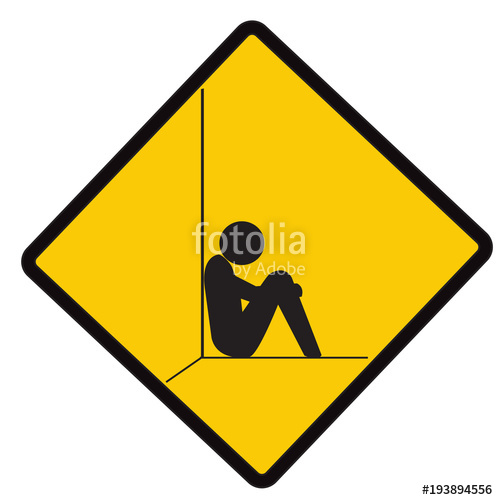 498x500 No Sad, No Cry, Caution Symbol, Vector Illustration. Stock Image