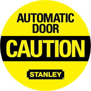 300x300 Automatic Door Caution Logo Vector (.eps) Free Download