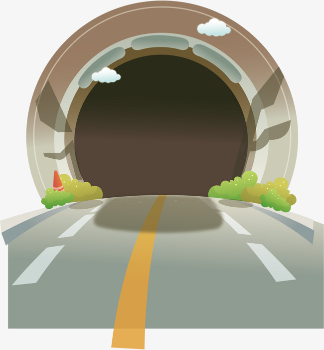 650x701 Tunnel Png Vector Element, Cave Vector, Highway, Cartoon Png And