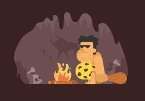 286x200 Caveman Free Vector Art