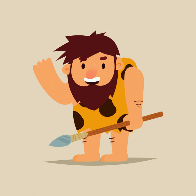 626x626 Caveman Vector Premium Download