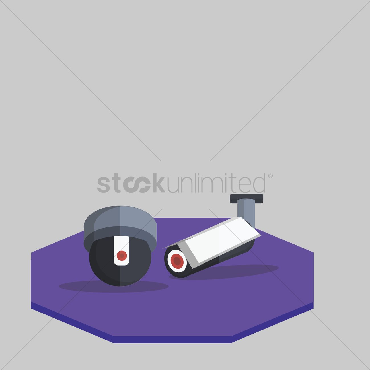 1300x1300 Free Illustration Of Cctv Vector Image