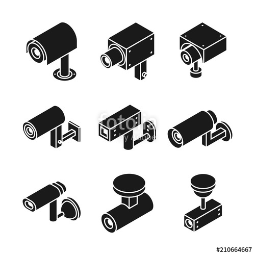 500x500 Surveillance Outdoor Television Camera, Security Cameras Cctv