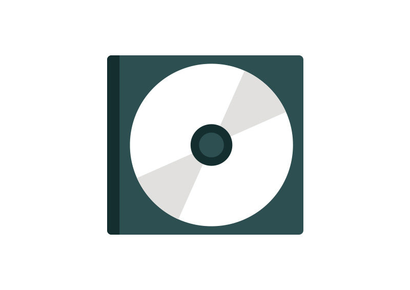 800x566 Flat Cd Free Vector