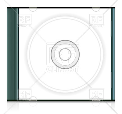 400x372 Blank Cd Box Vector Image Vector Artwork Of Objects Sermax55