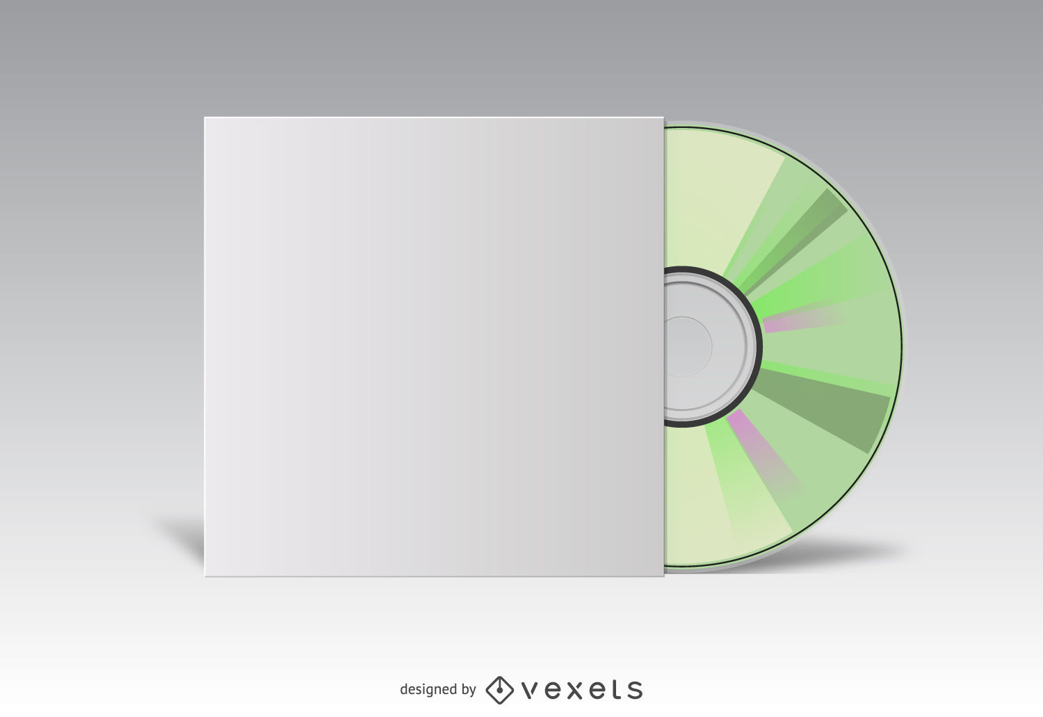 1500x1031 Cd Cover White Mockup