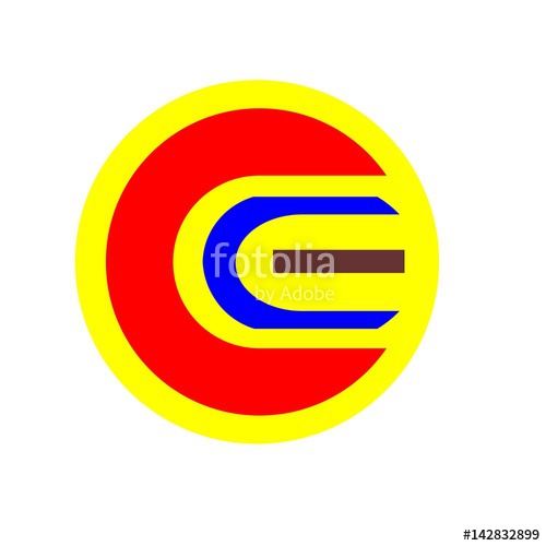 500x500 Letter Ce Logo Vector Stock Image And Royalty Free Vector Files