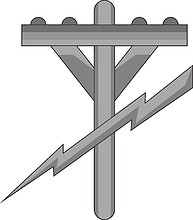 193x220 U.s. Navy Rating Insignia, Construction Electrician (Ce)