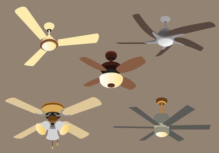 700x490 Ceiling Fan Vector Pack