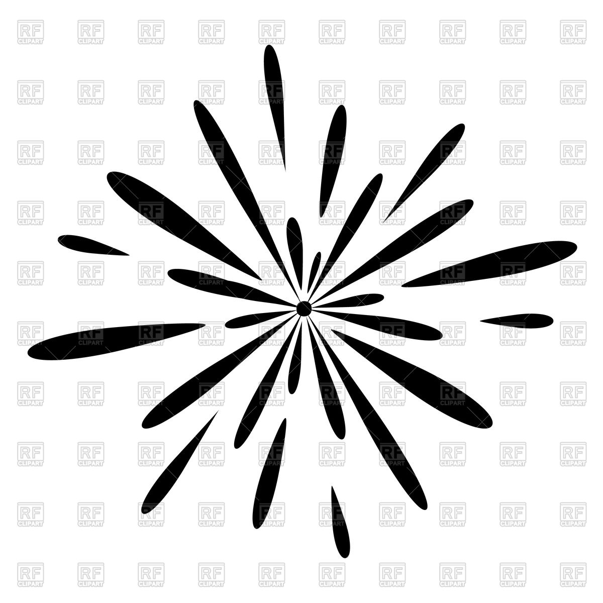 1200x1200 Fireworks Celebration Vector Image Vector Artwork Of Signs