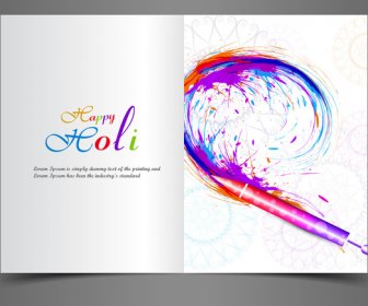 336x280 Vector Illustration Happy Holi For Colorful Indian Festival