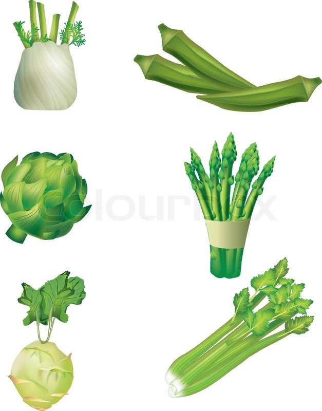 627x800 Set Of Vegetables