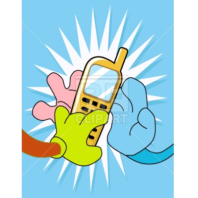 400x400 Hands And Cellphone Free Vector Image Vector Artwork Of Objects