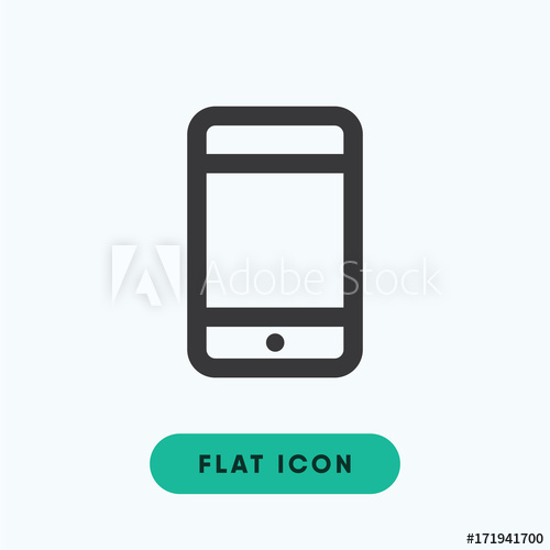500x500 Cellphone Vector Icon