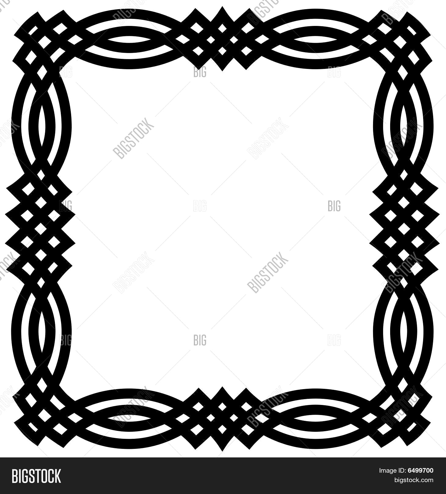 1461x1620 Celtic Knot Border Vector Photo Free Trial Bigstock Incredible
