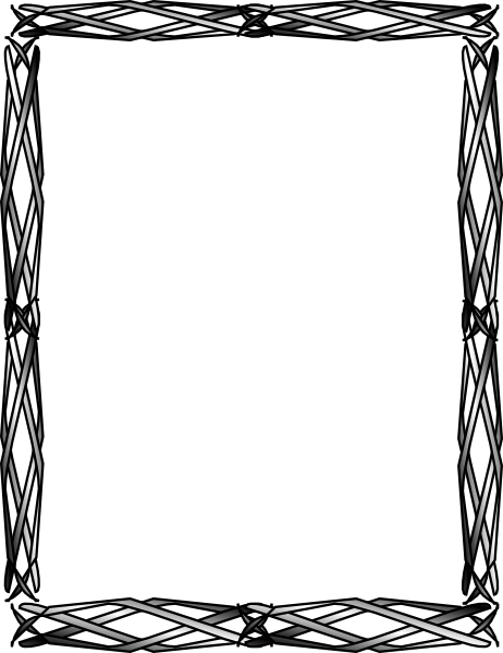 462x599 Border Vector