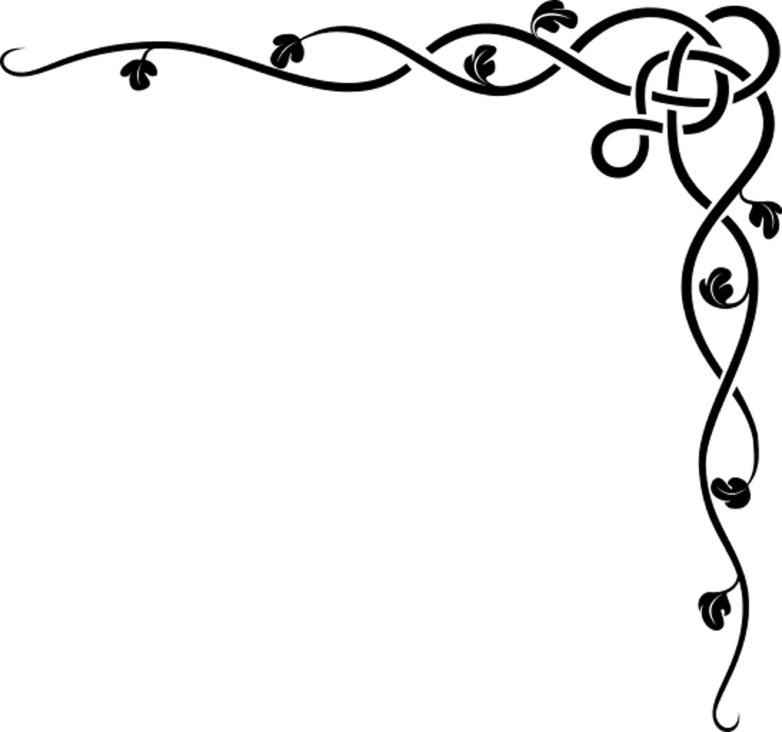 1094x1024 Celtic Clipart Divider