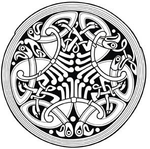 296x294 Circle Celtic Ornament Vector Free Vector In Encapsulated