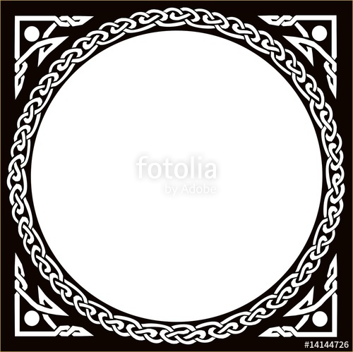 500x499 Celtic Circle Black Stock Image And Royalty Free Vector Files On
