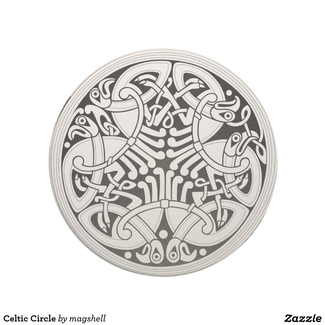1104x1104 Celtic Circle Drink Coaster Coasters Coasters And