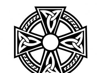 310x233 Dancing Around The Celtic Cross Clip Art Free Vectors Ui Download