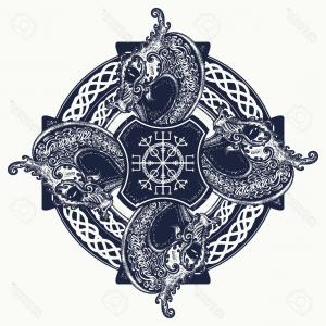 300x300 Celtic Viking Tattoo Design Decoration Ornament Abstract Free