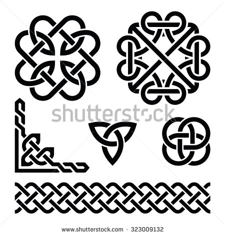 450x470 Celtic Knot Free Vector Celtic Irish Knots Braids And Patterns By