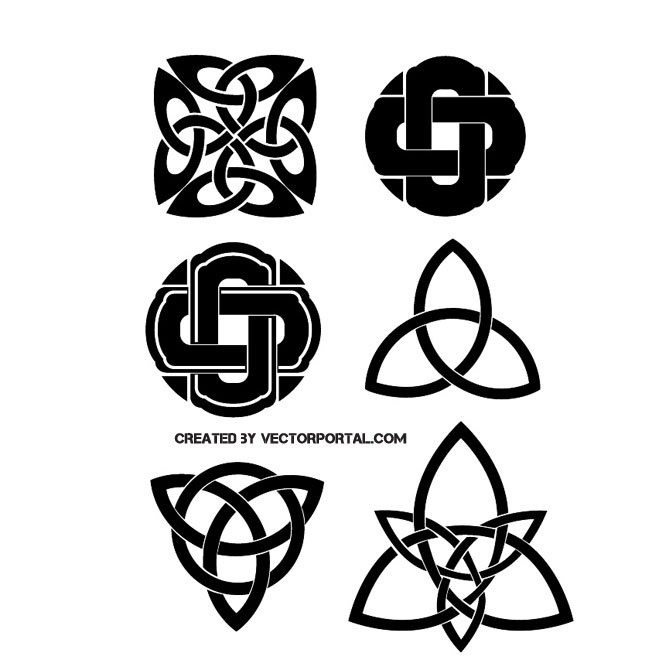 660x660 Celtic Knots Free Vector 123freevectors