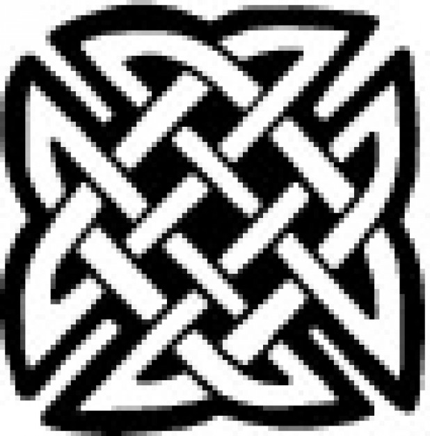 618x626 Celtic Square Knot Vector Free Download
