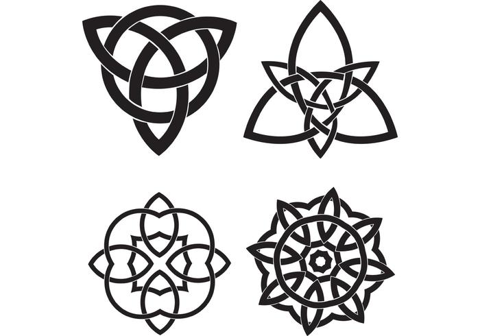 700x490 Celtic Knots Vector Set
