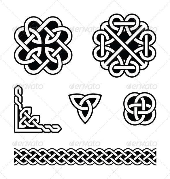 590x620 Celtic Knots Patterns