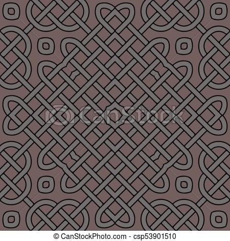 450x470 Celtic Pattern Vector Art.