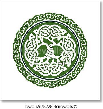 362x382 Art Print Of Celtic Tree Of Life Barewalls Posters Amp Prints