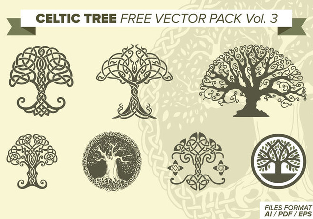632x443 Celtic Tree Free Vector Pack Vol. 3 Free Vector Download 373487