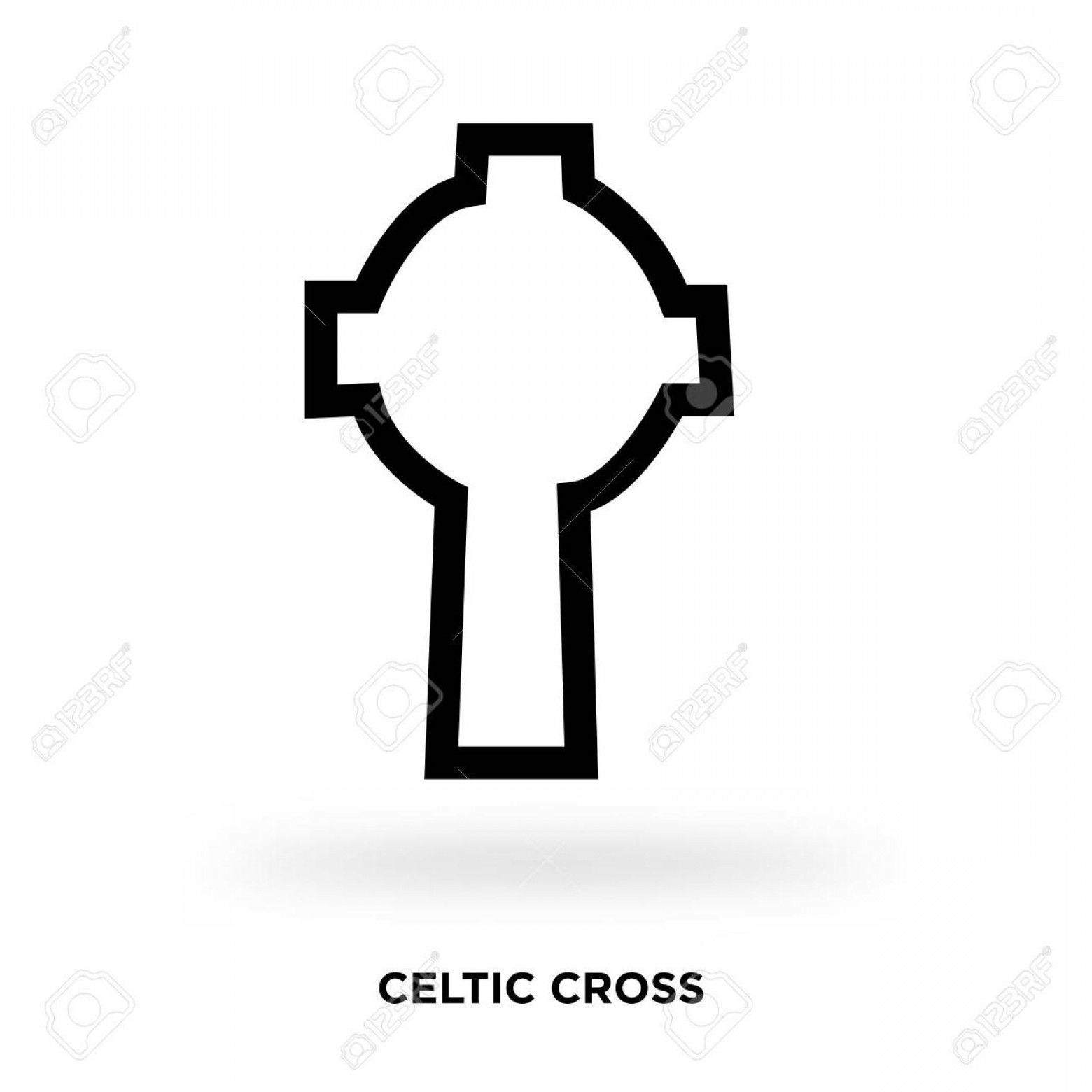 1560x1560 Celtic Cross Vector Art Dxf Sohadacouri